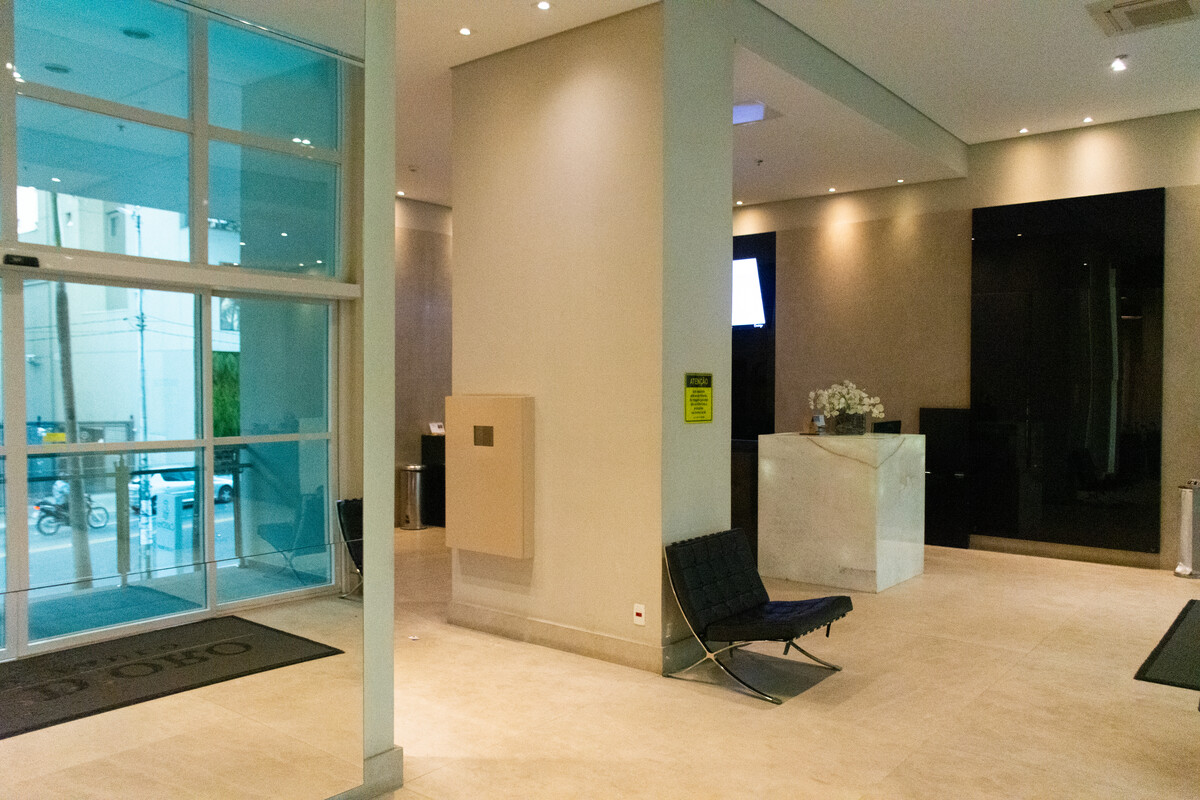 Recepção do prédio